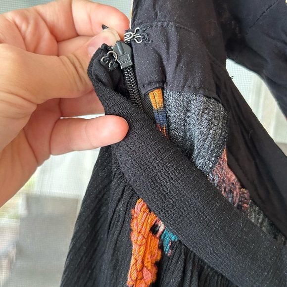 Free people Bali birds of paradise black jumpsuit - Picture 12 of 16